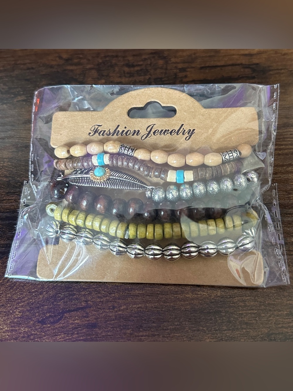 Boho Layered Beaded Bracelet Set